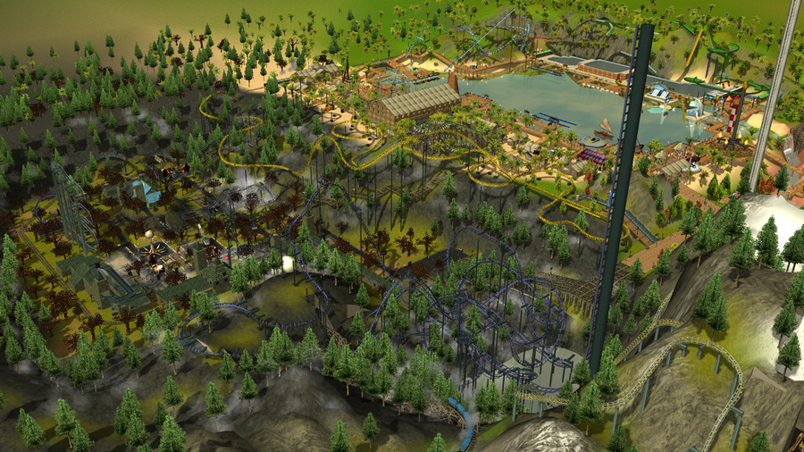 rct3 water park download